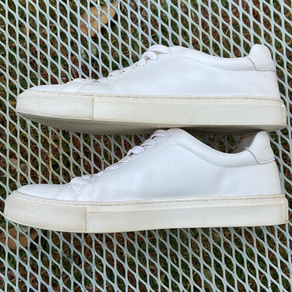 White Sneakers Leather Lace Up classic   Good Quality Timeless Casual St… - Picture 6 of 11